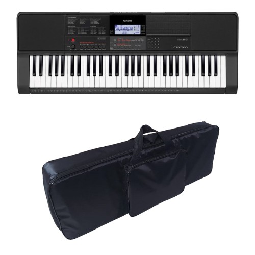 Kit Teclado Arranjado Casio Ct-x700 + Bag Extra Luxo