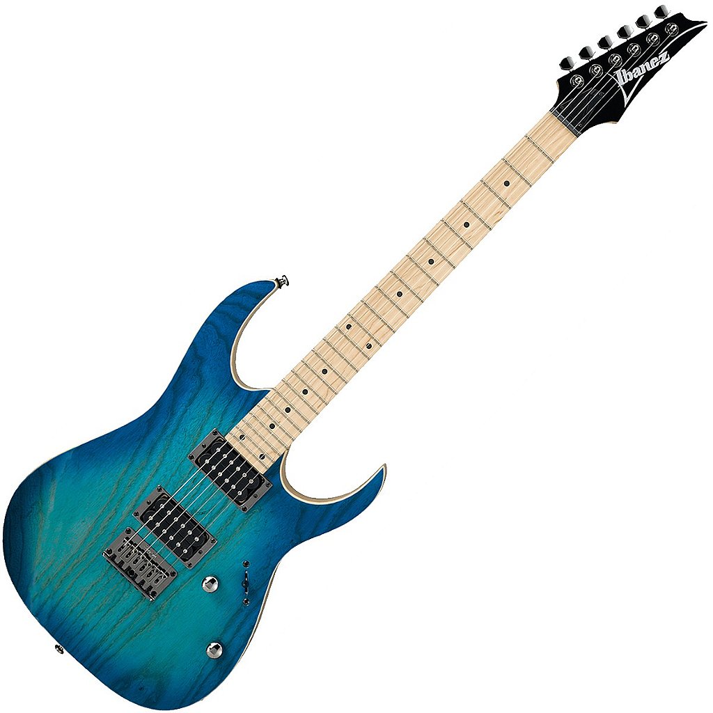 Guitarra Elétrica Ibanez RG421 AHM Ponte Fixa Blue Moon Burst (BMT)