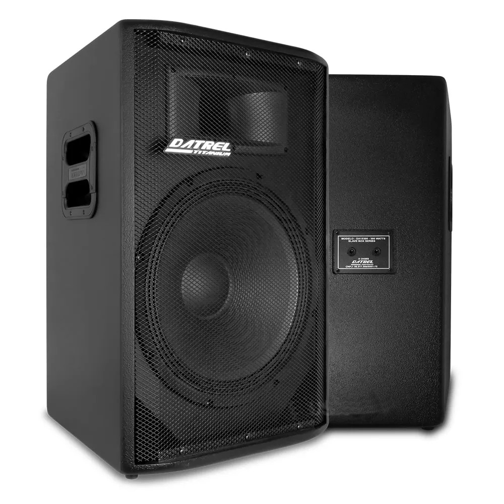 Caixa de Som Passiva Falante 15" 300w Rms Titanium DA15-300 TI - Datrel