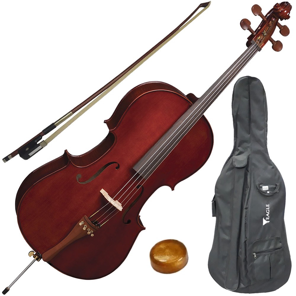 Eagle CE-200 3/4 Natural com Tampo Spruce Maciço e Fundo Maple Maciço e Bag Extra Luxo
