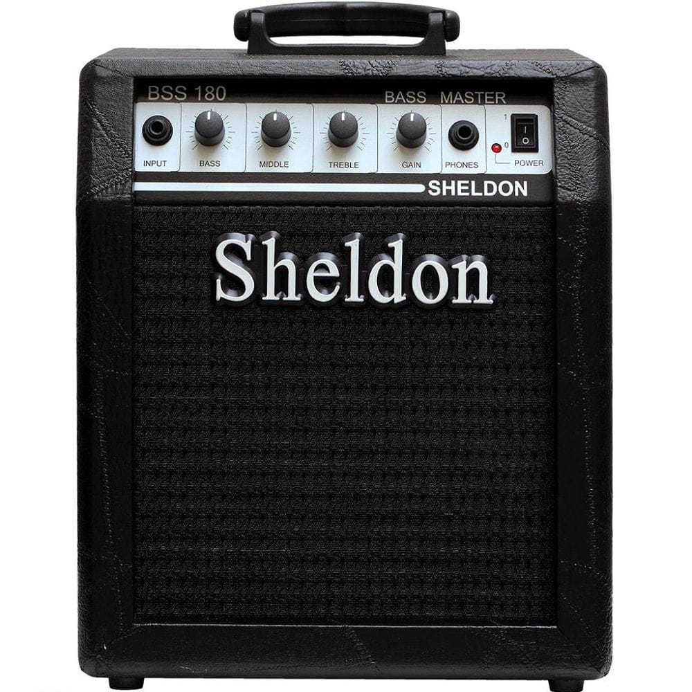 Amplificador Para Baixo Sheldon Bass Master Bss180 Combo 18w Preto 110v