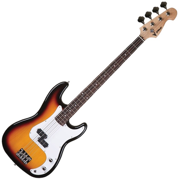 Kit Contrabaixo Phx Pbs 3Ts Precision Bass 4 Cordas Sunburst