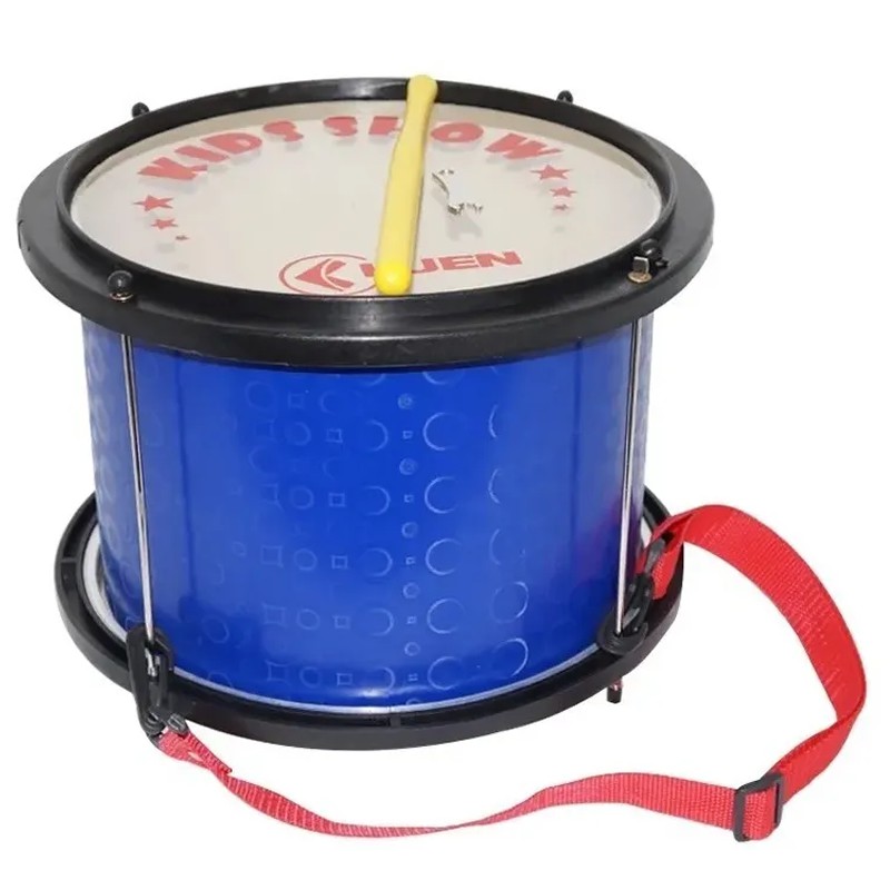 Surdo Infantil Luen KIDS SHOW 20 X 10 " Colorsteel AZUL 91018AZ
