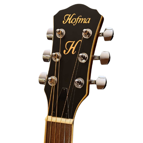 Violão Elétrico Hofma HMF-240 STNT Natural Fosco Aço