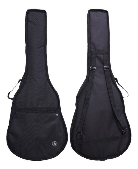 Capa Violão Folk OXFORD Ziper Jakaré