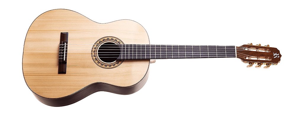 Violão Acústico Nylon Natural Fosco Rozini RX210 AC.F.LP.