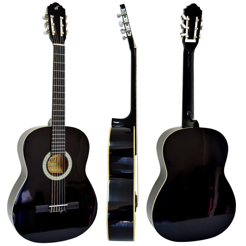 Violão Eletroacústico Aço Capt. Passivo Giannini Start S-14 Preto (BK)