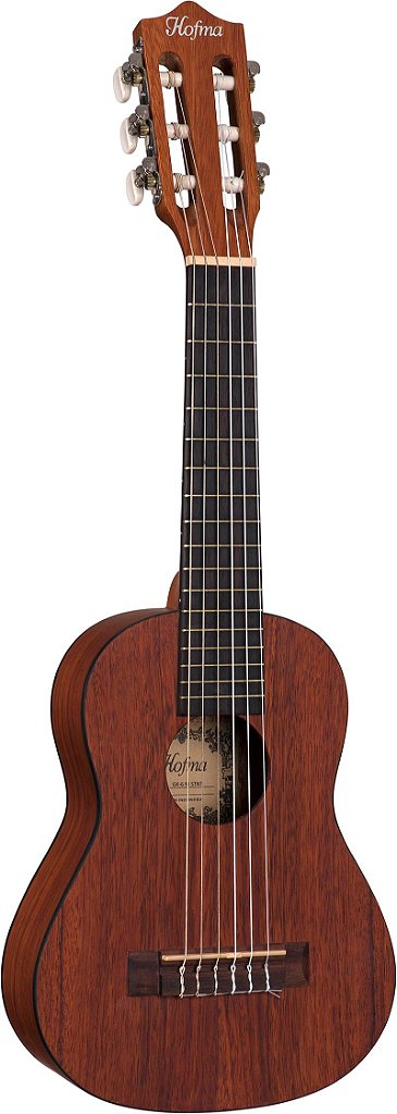 Kit Guitalele Elétrico Cordas Nylon Shelby Gk6m STNT + Capa de Proteção