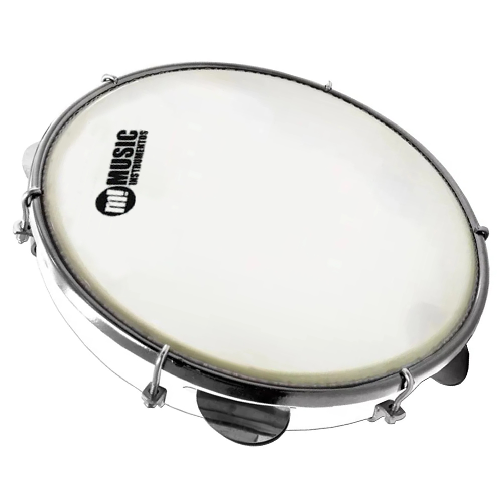 Pandeiro ABS Phx 83ABS Branco Pele Leitosa 10"
