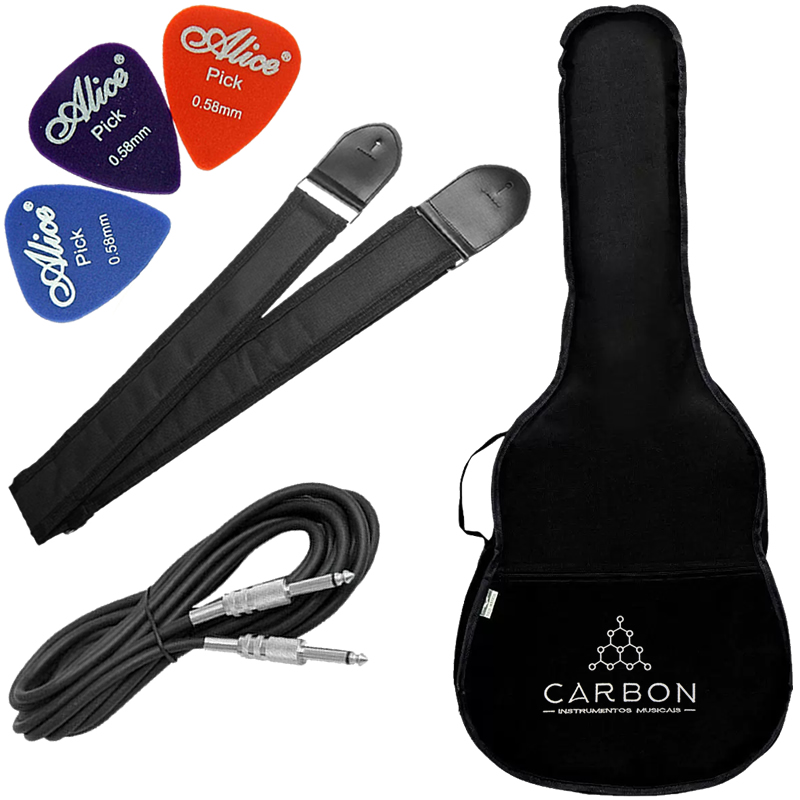 Kit Acessórios Para Violão VX01