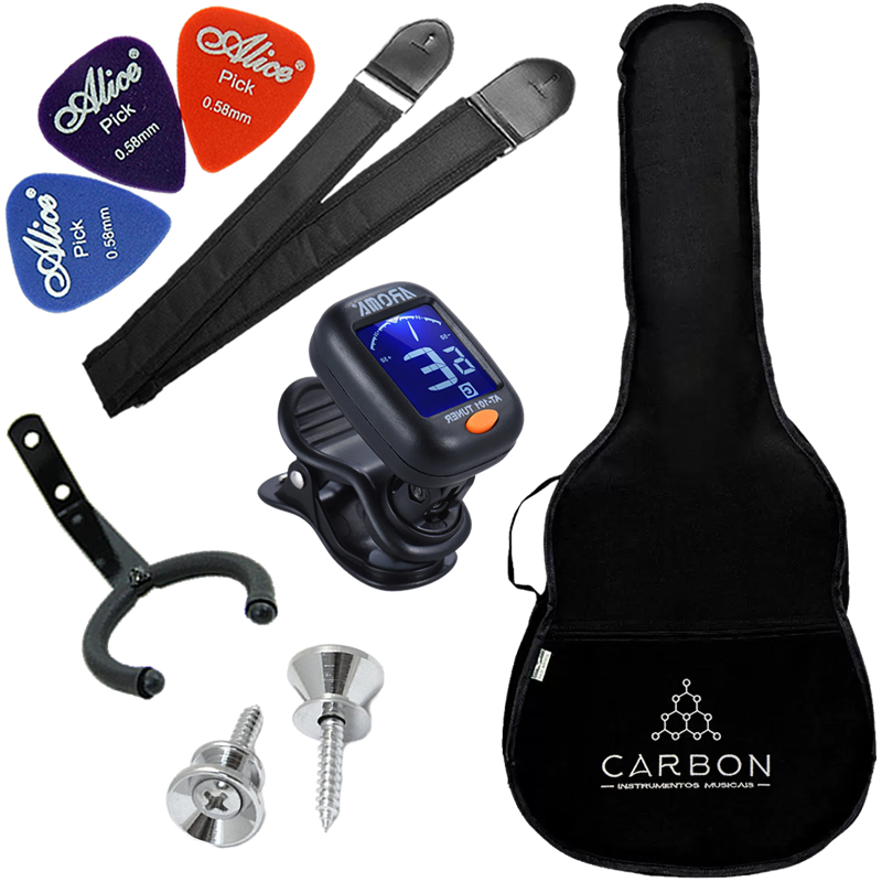 Kit Acessórios Para Violão Clássico VX04