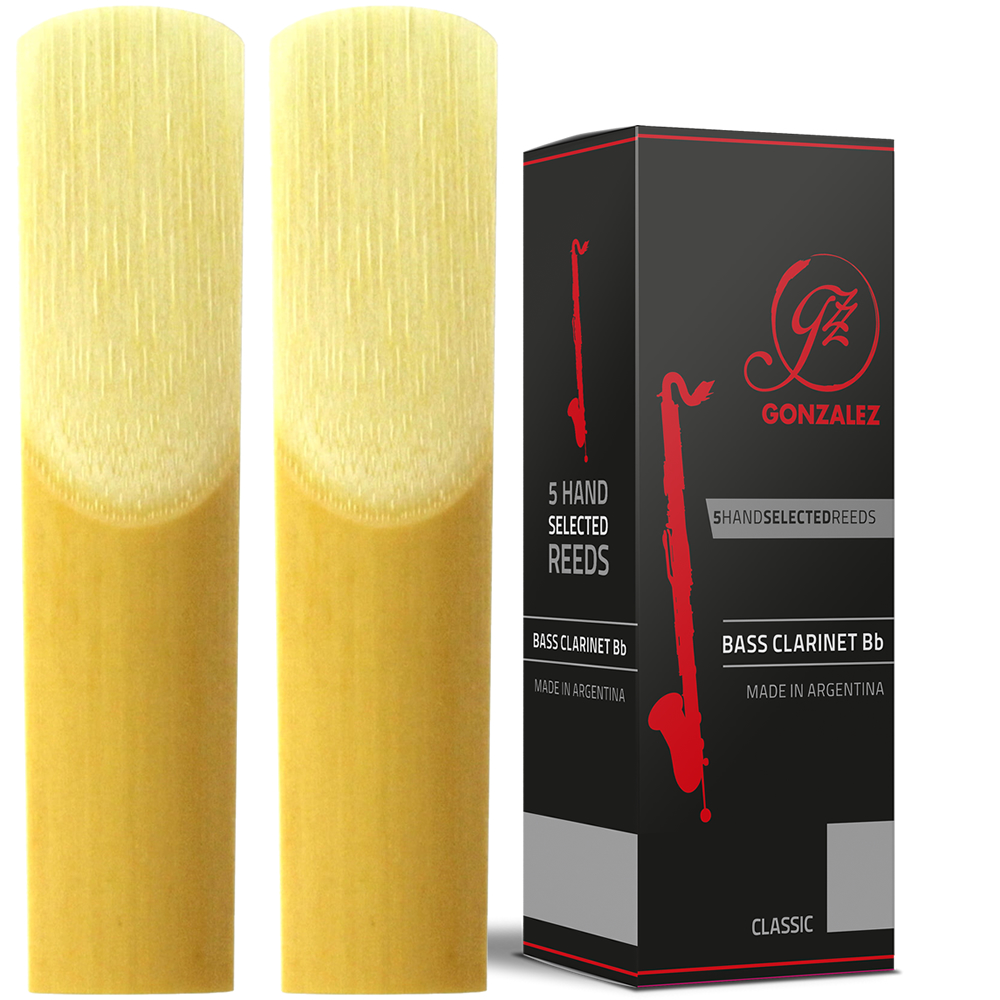 Kit 2 Palhetas Para Clarinete Classic 2 1/2 GCLC212 Gonzalez