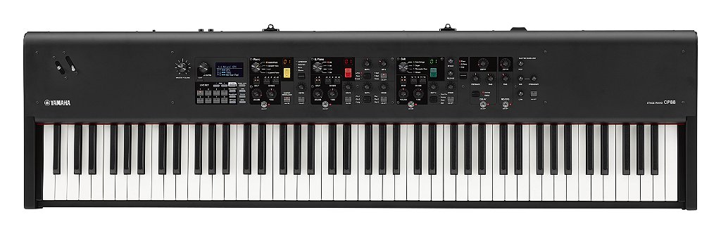 Piano Yamaha Stage Cp88 Preto Qualidade Tradição E Inovação