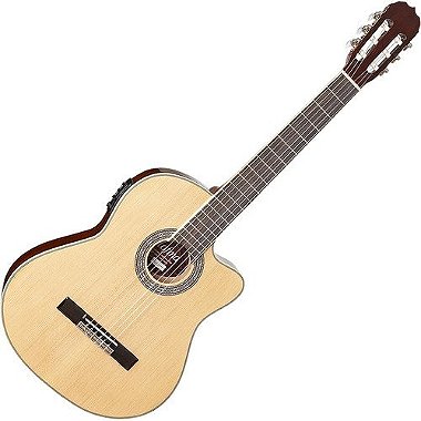 Violão Eletroacústico Clássico Flat Nylon Hofma Hmc 225