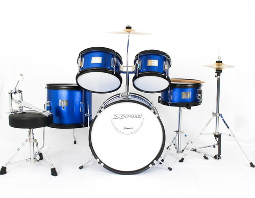 Bateria Acústica Profissional Jr Plus Xpro Azul C. Ibanez