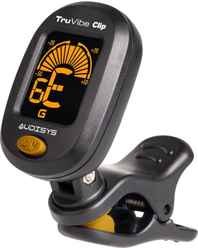 Afinador Digital Cromático TruVibe Clip ADT-01 Preto