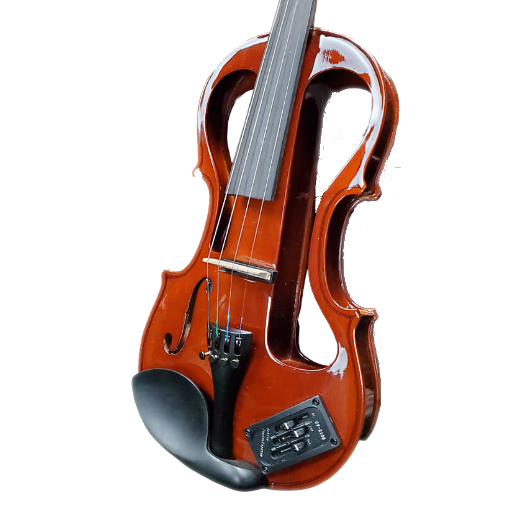 エレクトリック バイオリン Hallstatt Electric Violin CV-210E (ブラック) Violino elétrico Hallstatt CV-210E - Loja Constelação