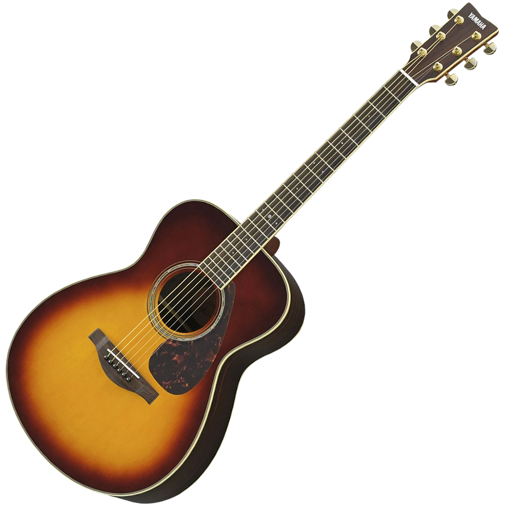Violão Eletroacústico Aço Yamaha LS6 Are Brown Sunburst
