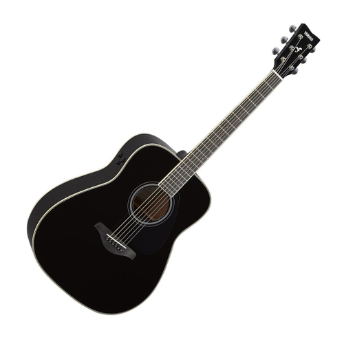 Violão Transacoustic Cordas Aço Yamaha FG-TA Preto