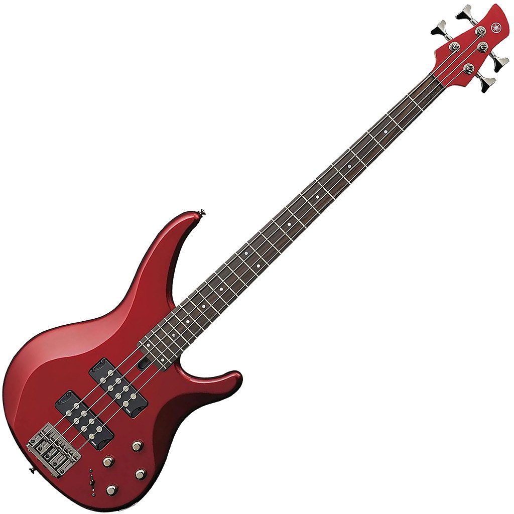 Contrabaixo Yamaha TRBX304 CAR Ativo 4 Cordas Vermelho