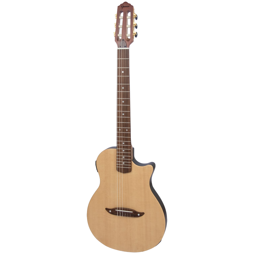 Violão Elétrico Giannini Stage Corda de Nylon stn spc ceq ns