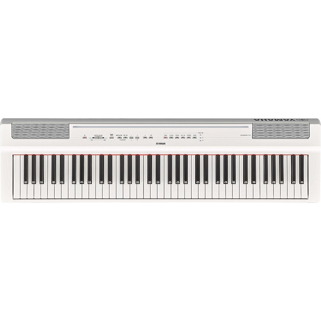 Piano Digital Yamaha P-121B Compacto 73 Teclas Branco