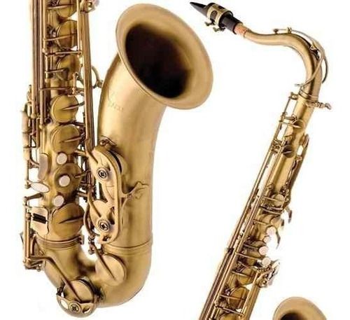 Sax Tenor Em Sib Envelhecido Com Case Luxo St503 Vg Eagle