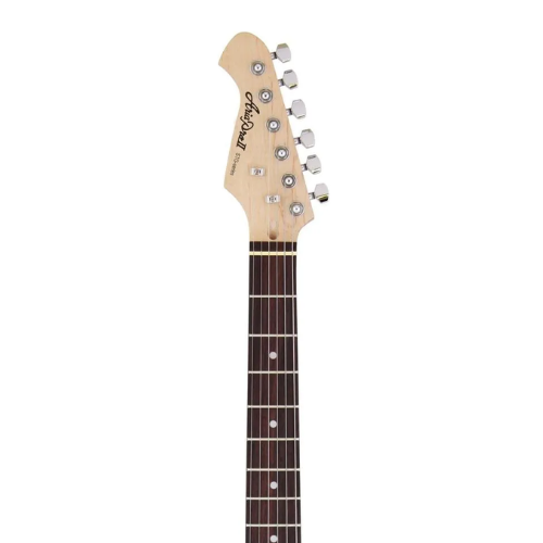 Guitarra Aria Série STG-003/M LH Black (canhoto)