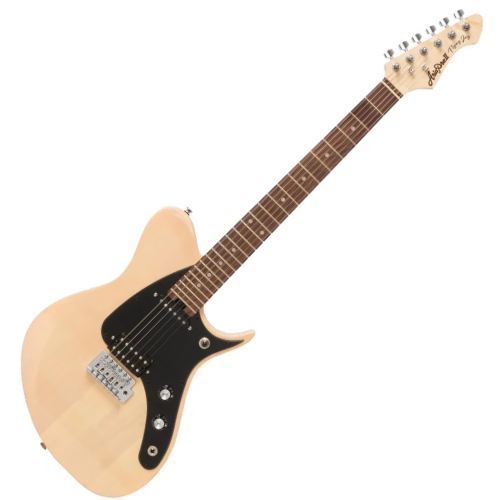 Guitarra Aria J-1 See-Through Vintage White
