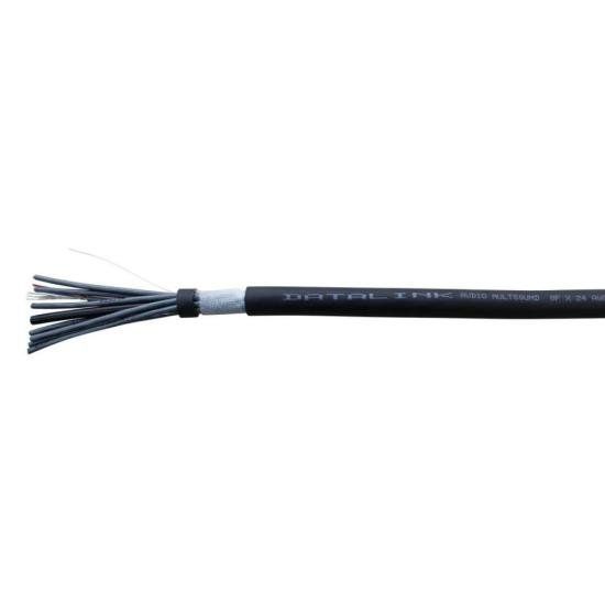 Cabo 8Px24AWG Datalink 100 Metros Cobre Estanhado Preto