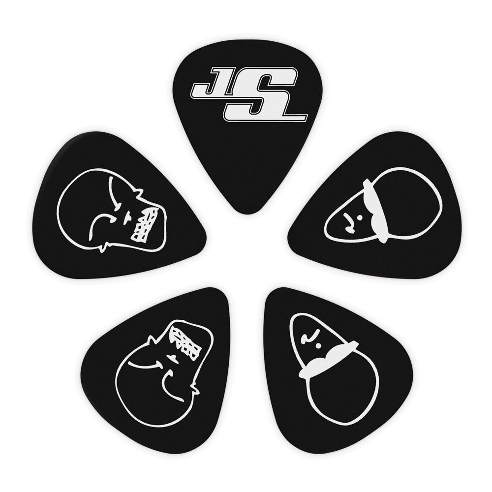 Palheta Média Preta D Addario Joe Satriani 1CBK4-10JS