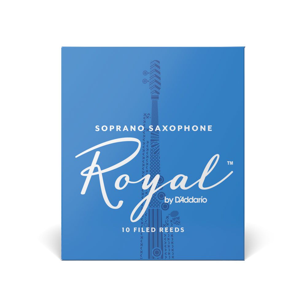 Palheta Sax Soprano 3.5 (10 Peças) D Addario Royal RIB1035