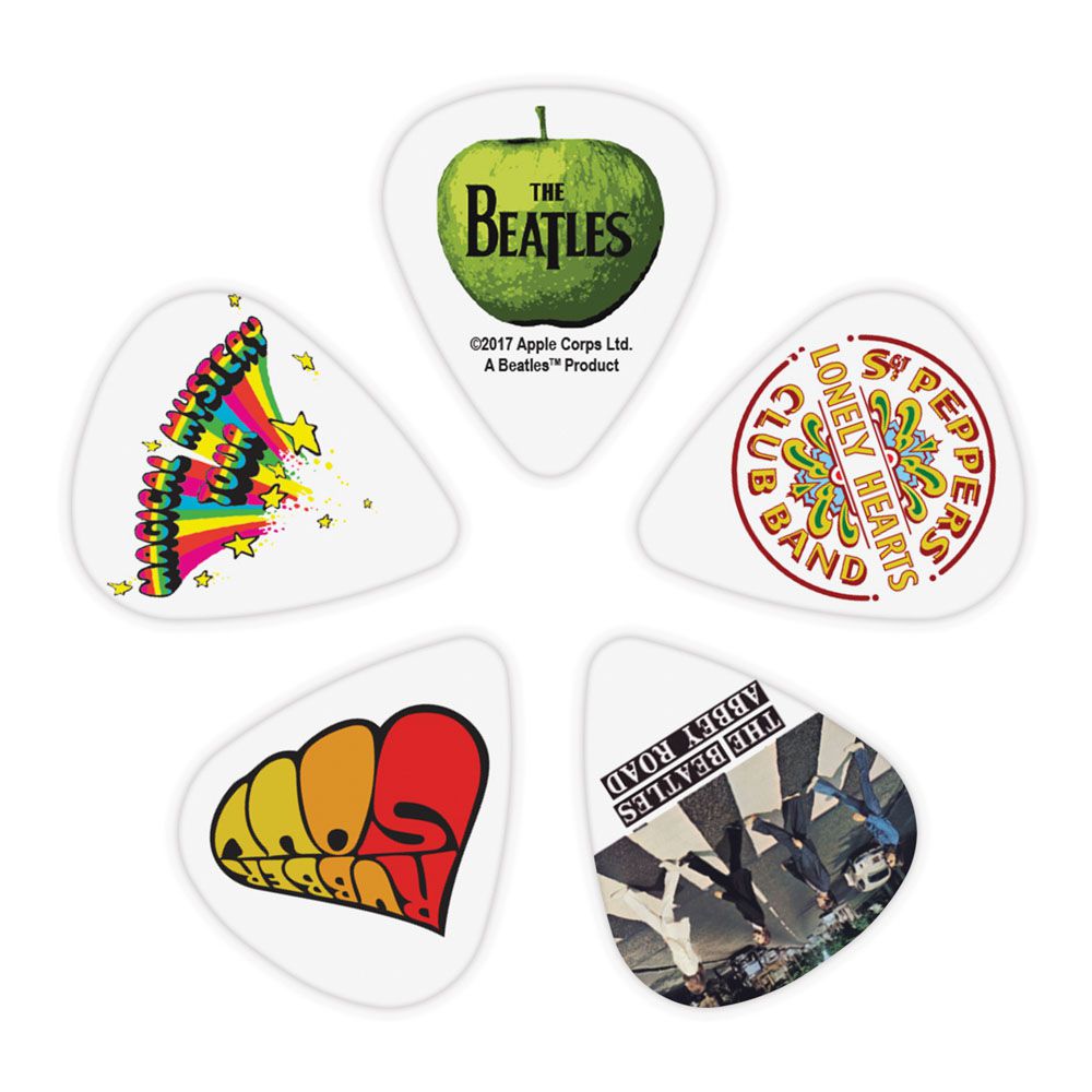 Palheta Leve Albums D Addario The Beatles 1CWH2-10B3