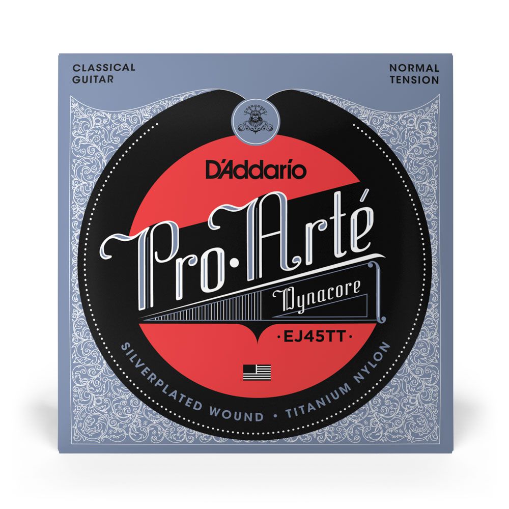 Encordoamento Violão Nylon D Addario ProArté Dynacore EJ45TT
