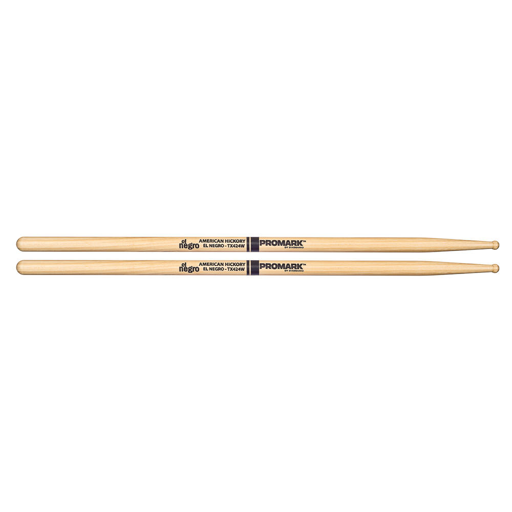 Baqueta American Hickory EL NEGRO (PAR) Promark TX424W