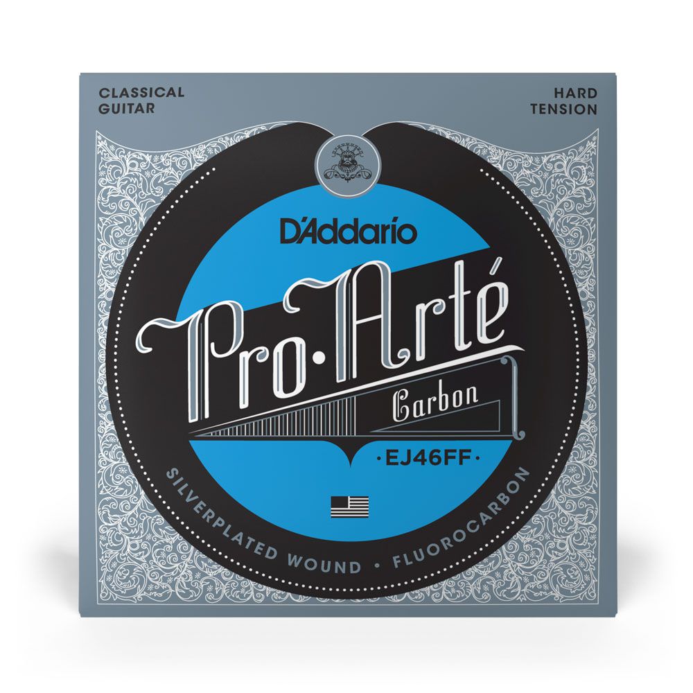 Encordoamento Violão Nylon D Addario Pro-Arté Carbon EJ46FF