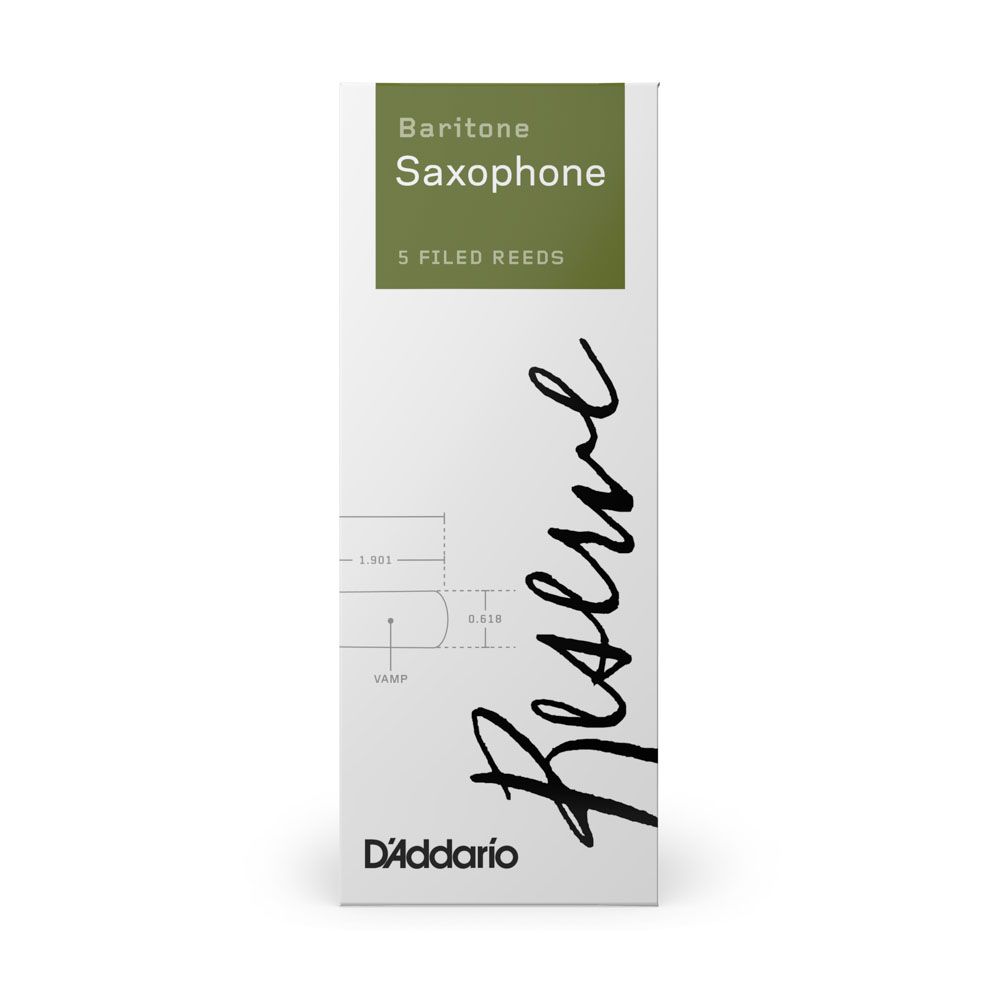 Palheta Sax Barítono 3.0+ (5 Peças) D Addario Reserve