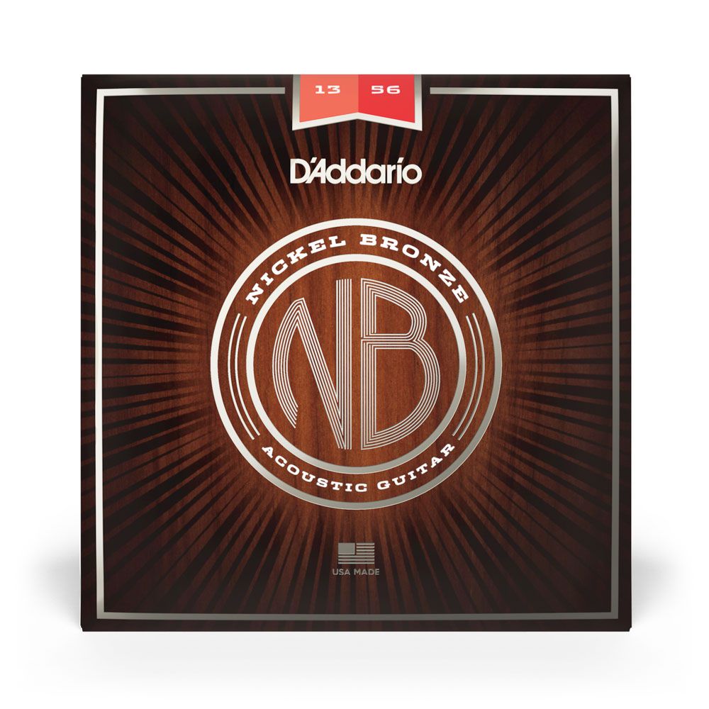 Encordoamento Violão Aço 13-56 D Addario Nickel Bronz NB1356