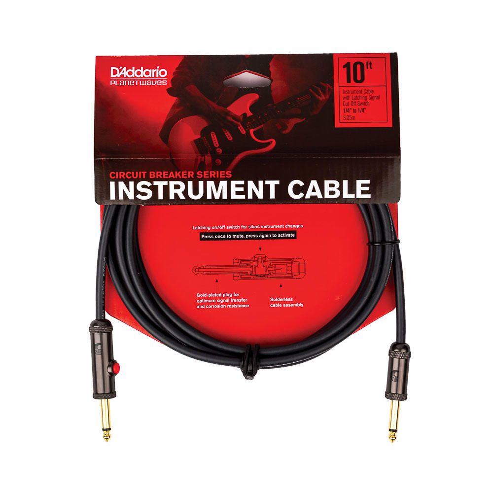 Cabo Para Instrumentos D Addario Circuit Breaker PW-AGL-10
