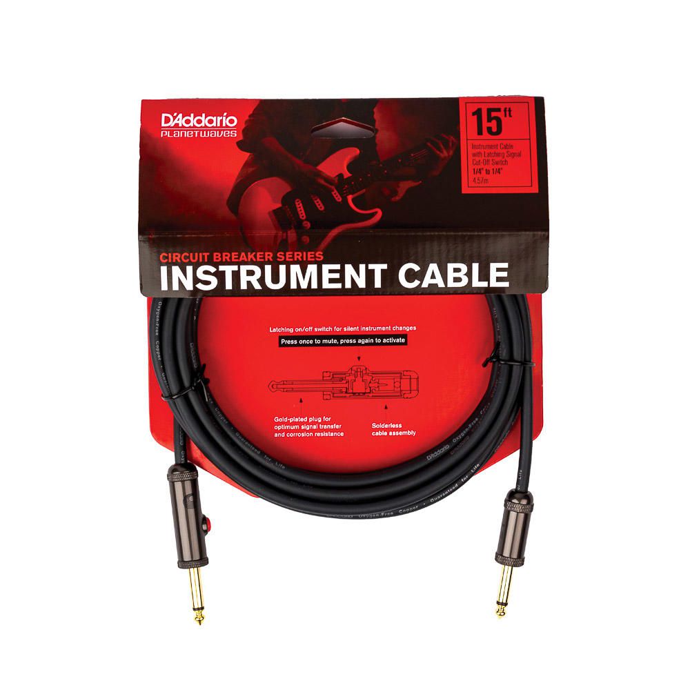 Cabo Para Instrumentos D Addario Circuit Breaker PW-AGL-15