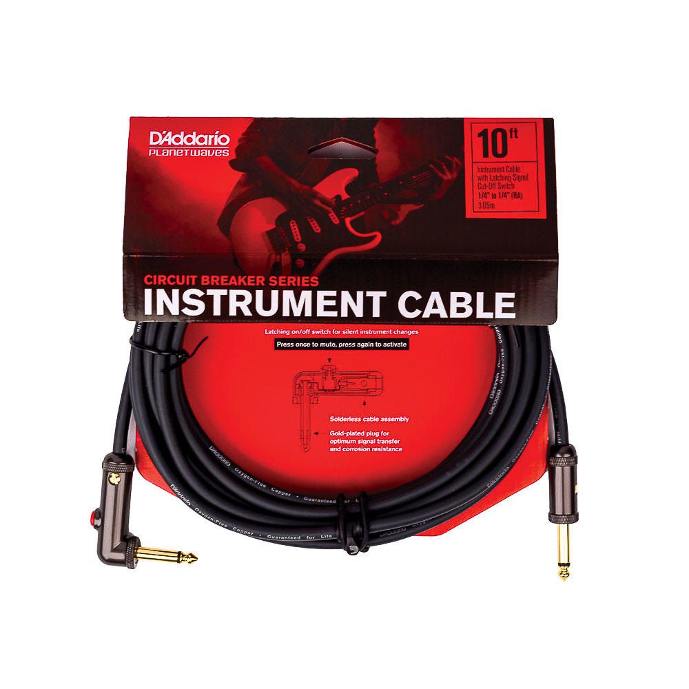 Cabo Para Instrumentos D Addario Circuit Breaker PW-AGLRA-10