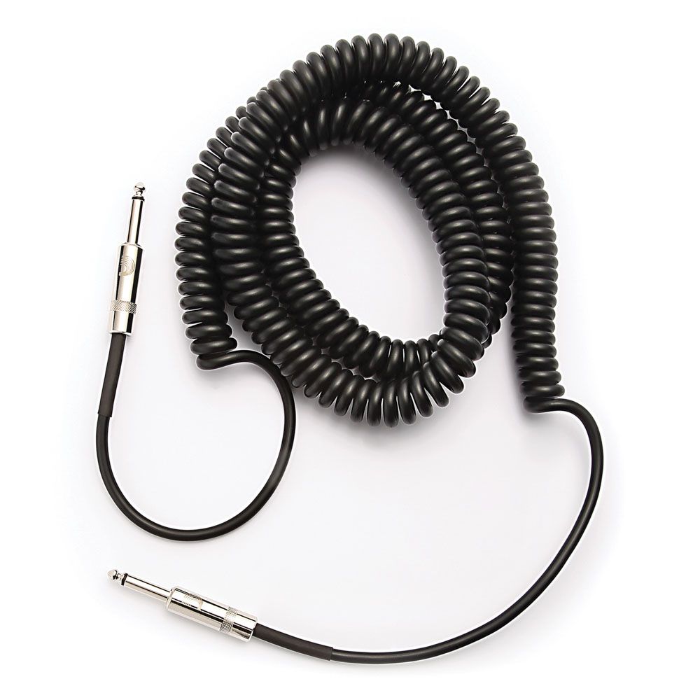 Cabo Para Instrumentos D Addario Custom Coiled PW-CDG-30BK