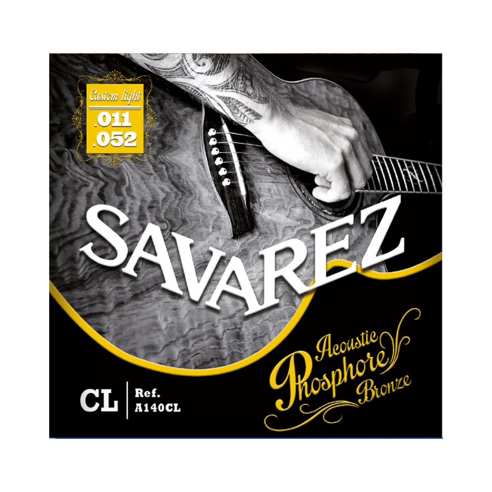 Encordoamento Violão Aço .011-.052 Savarez P. Bronze A140CL