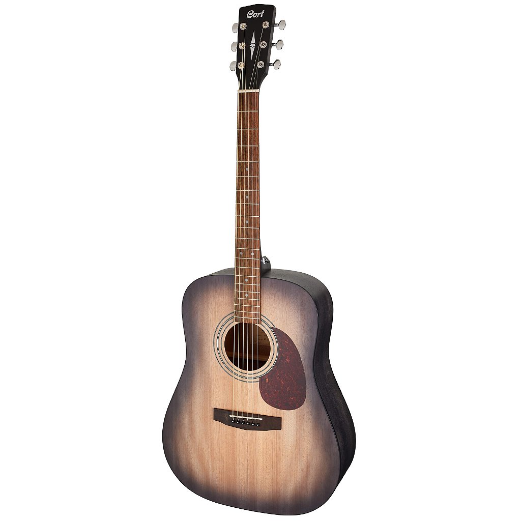 Violão Acústico Folk Cort Earth 60M Trans Black Burst OPTB