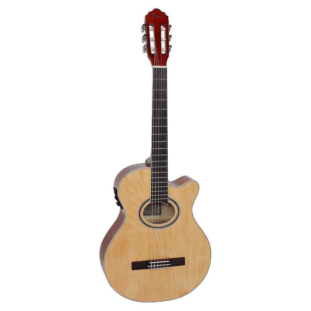 Violão Eletroacústico Cutaway Nylon giannini GNF-1D Natural