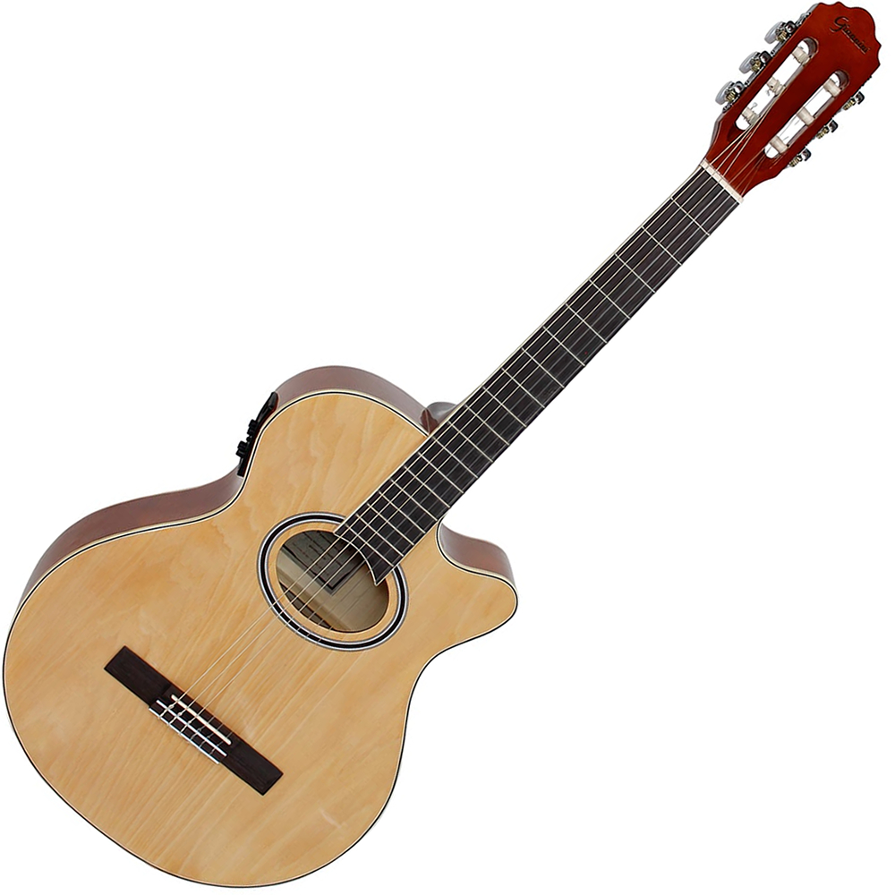 Violão Eletroacústico Cutaway Nylon giannini GNF-1D Natural
