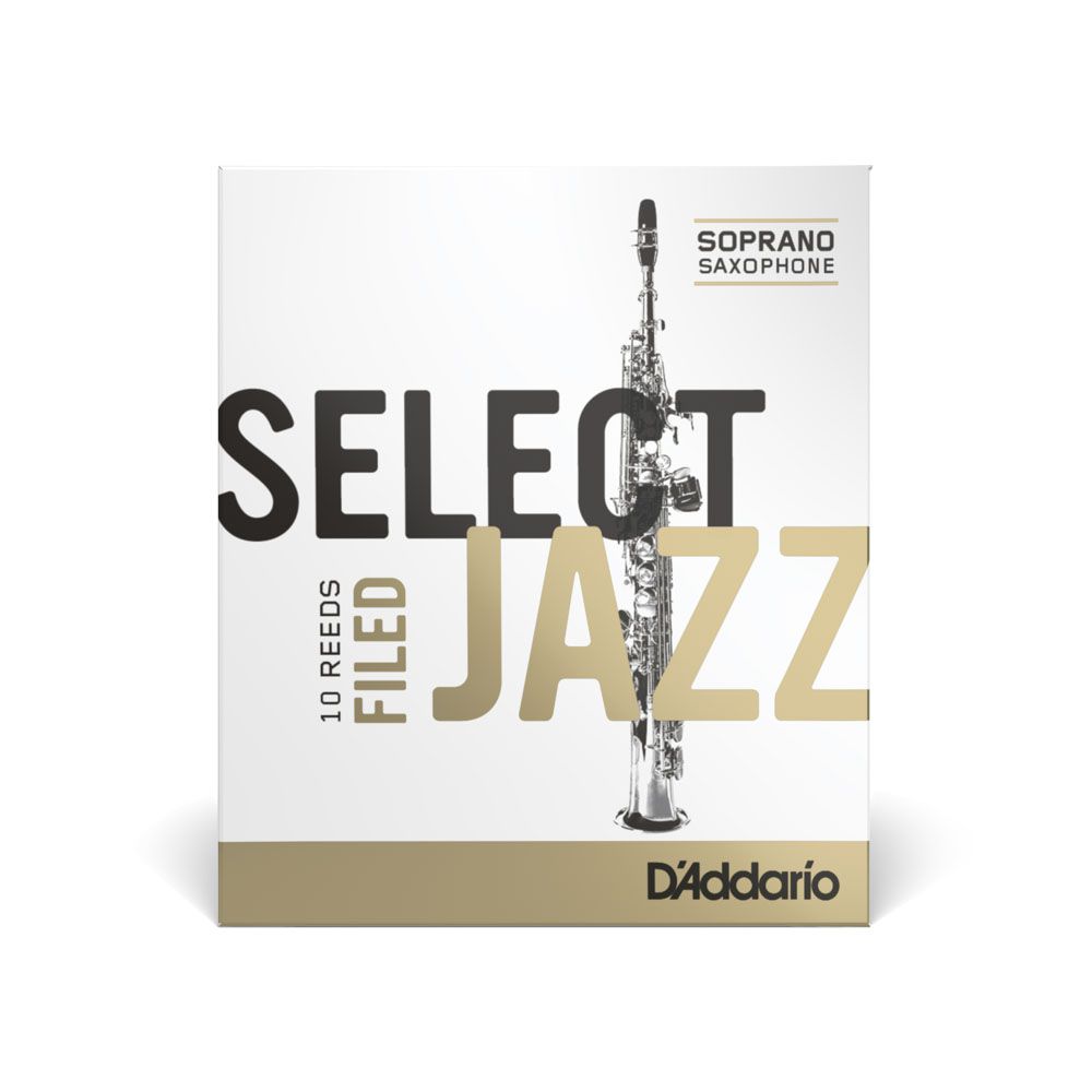 Palheta Sax Soprano 2S (10 Unidades) D Addario Select Jazz