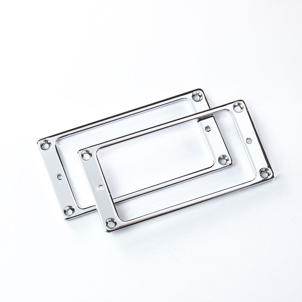 Moldura Captador Humbucker Cromada (2 Peças) Spirit MT90-CR