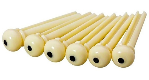 Pino Ponte Violão Creme Perolado (6 Peças) Spirit BPA-IV/AIT