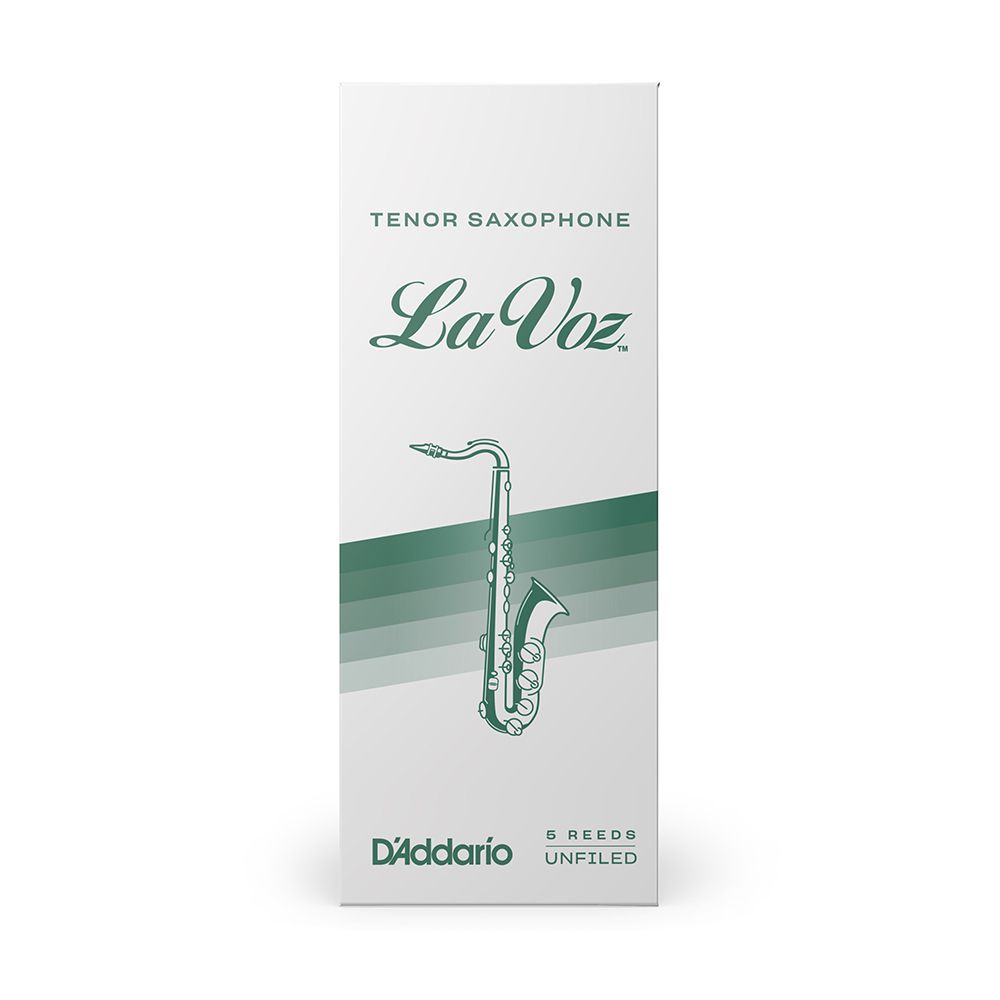 Palheta Sax Tenor M/S (5 Unidades) D Addario La Voz RKC05MS